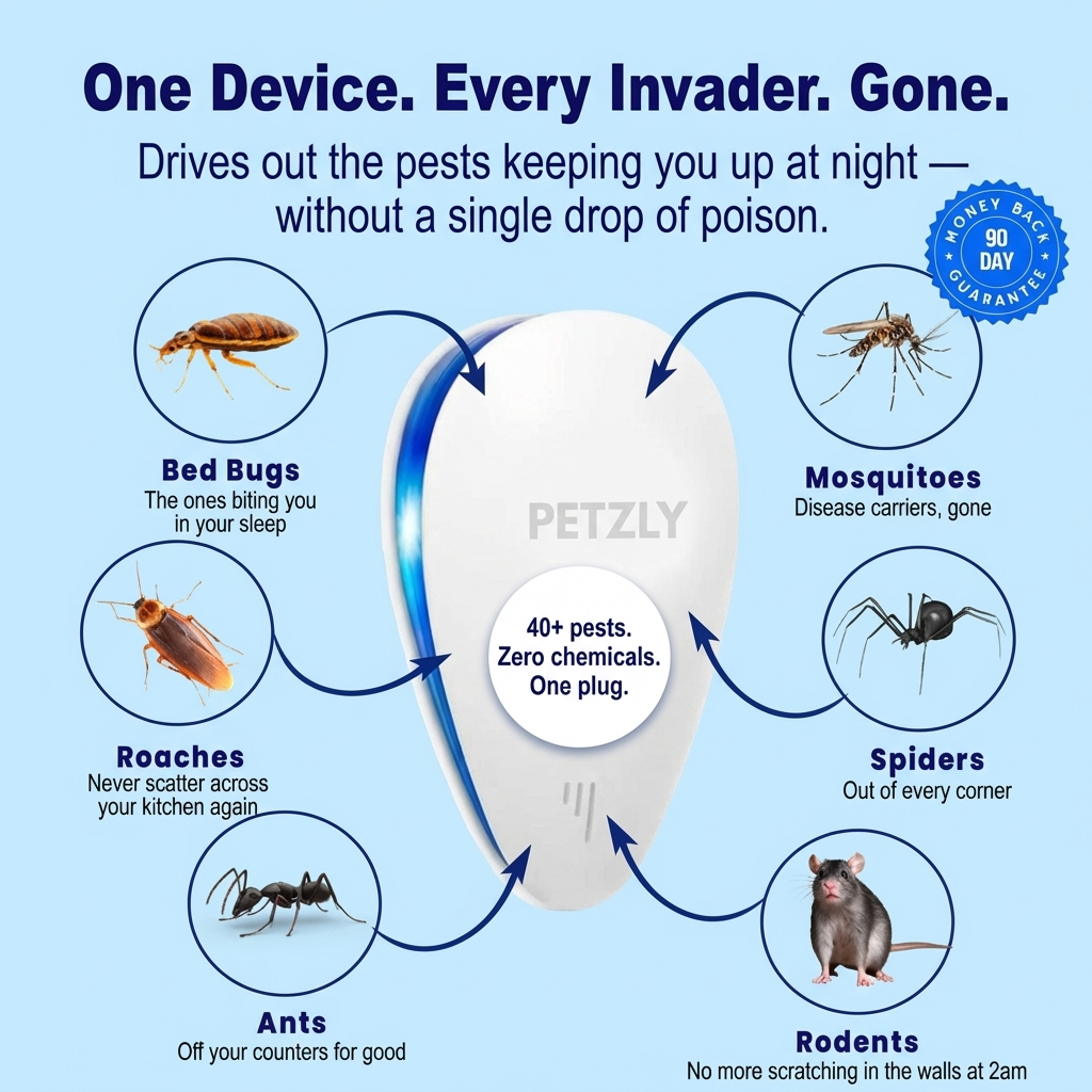 Petzly™ 2026 First-Gen Pest Repeller
